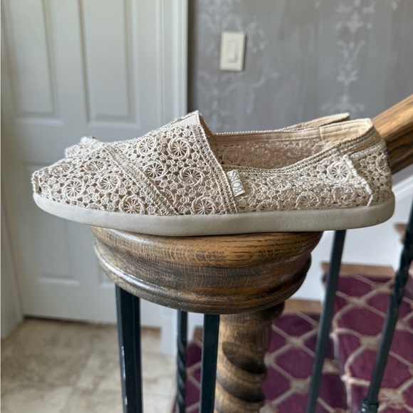 BOBS Skechers, crochet ladies slip on shoe excellent condition size 9.5 - Picture 2 of 12